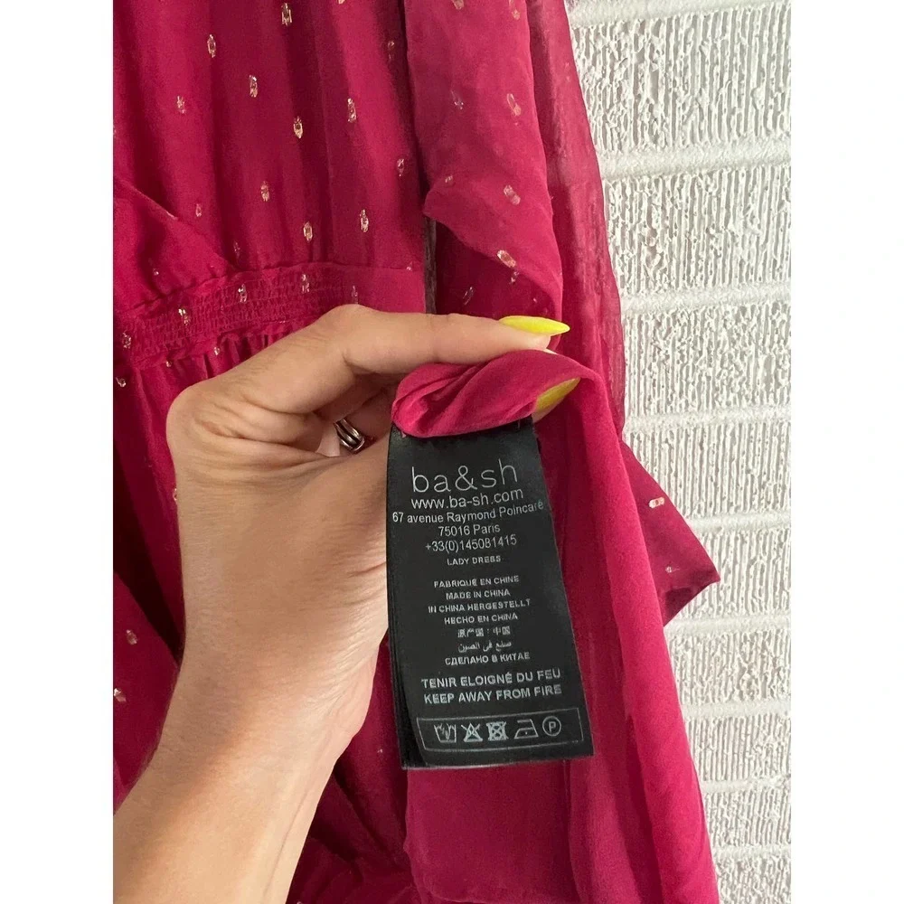 BA&SH Romy dot dress - Picture 9 of 12